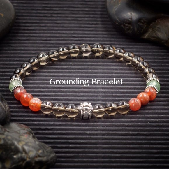 Grounding Intention Bracelet | Beaded Bracelet | Handmade to Order - Picture 1 of 2